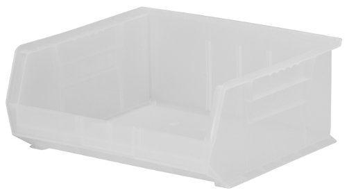 Akro-Mils 30270 Plastic Storage Stacking AkroBin 18-Inch by 16-Inch by 11-Inch Clear Case of 3