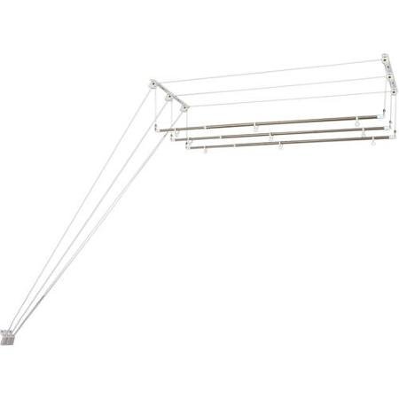 Greenway Indoor Child-safety Laundry Lift Drying 3-bar  Wall-ceiling-mounted Clothes Dryer Racks