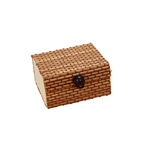 TANGON Grids Jewelry Dividers Box Organizer Wood Bead Case Storage Container for Beads Jewelry Nail Art Small Items Craft Findings F