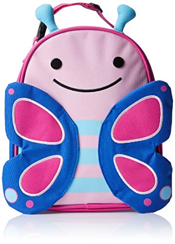 Skip Hop Zoo Kids Insulated Lunch Box Blossom Butterfly Pink