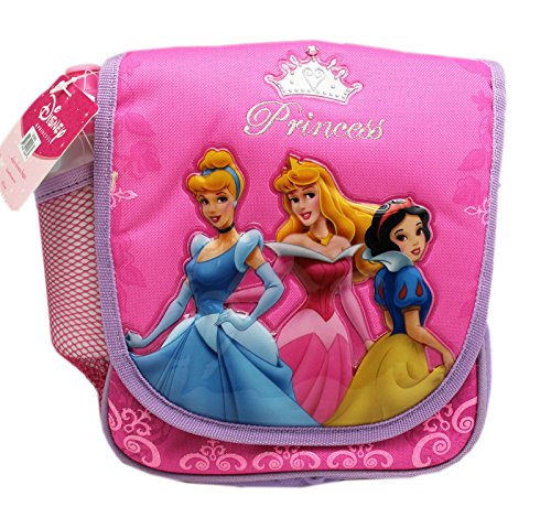 Disney Princess Pink and Lavender Colored Kids Lunch Tote Bag