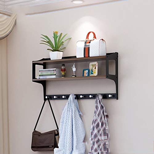 ZYX Coat Hook Clothes Hook Wall Hanging Rack Bedroom Storage Rack Creative Coat Hook Storage Rack Coat Rack Three Size Optional Color  Style3 Size  20x81x385cm