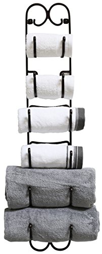 DecoBros Wall Mount Multi-Purpose TowelWineHat Rack Bronze