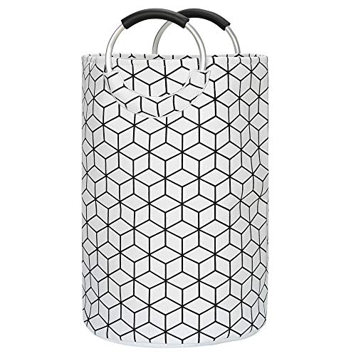 Xingte Large Laundry Hamper Storage Bin Basket Collapsible Dirty Clothes Washing Bags Toys Towels Storage Home Organizer Rhombus
