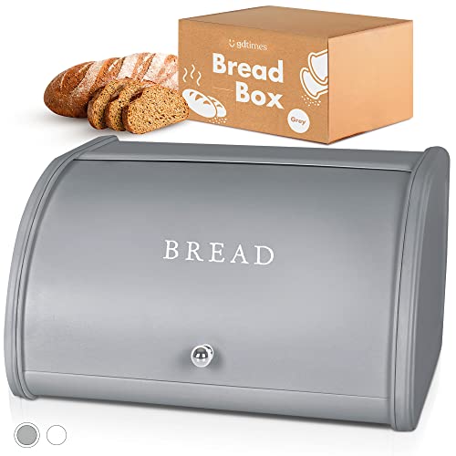 Bread Box for Kitchen Countertop Bread Container Metal Bread Saver Bread Storage Container Bread Boxes Bread Keeper Kitchen Farmhouse Bread Box Rustic Breadbox Vintage Bread Holder Large Bread Box