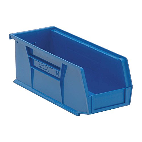 Quantum Storage Systems QUS224 Ultra Stack and Hang Bins (Set of 12) Blue
