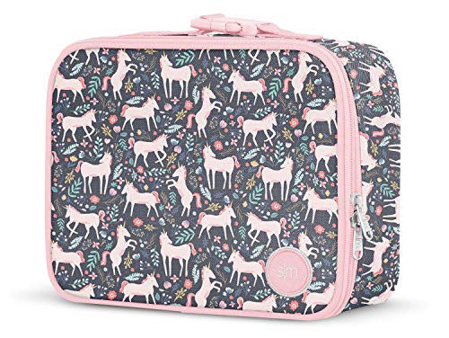Simple Modern Lunch Box Kids Insulated Bag Meal Containers for Girls Boys Women Men  Hadley Unicorn Fields