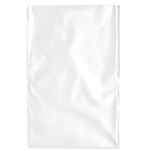 100Pcs12x18 inches Clear Poly Bags Plastic Flat Open Poly Bags for Packaging Fruits BreadSeafoodShirtTreatCovering Keyboard and More